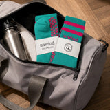 The Stripe Sock - Coral Peak