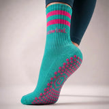 The Stripe Sock - Coral Peak